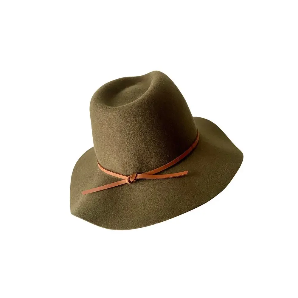 Brixton Wesley Wool Fedora Hat
